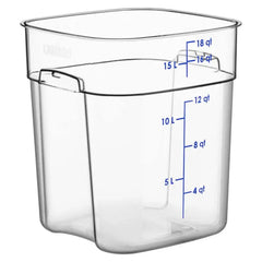 Cambro 18SFSPROCW135 Camsquare Food Storage 18QT