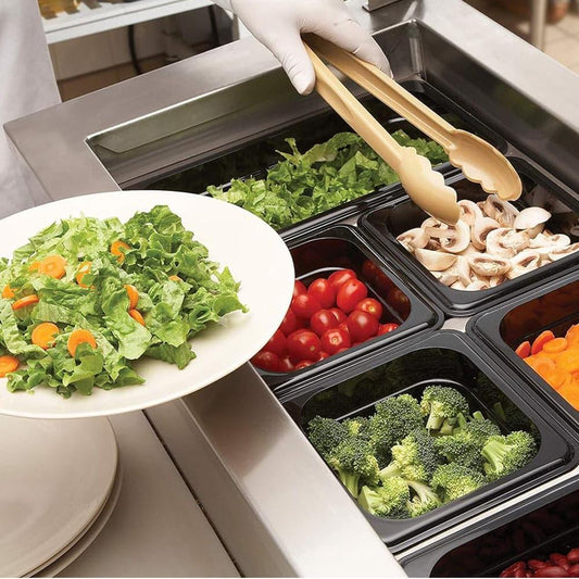 Cambro Camwear 64CW110 Food Pan Black Deep 4" - HorecaStore