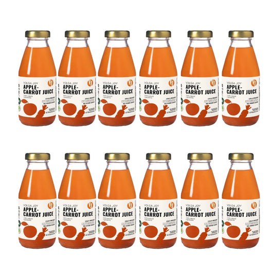 Volga Joy 4610226001529 Apple & Carrot Juice 300ml, Pack of 12/Box