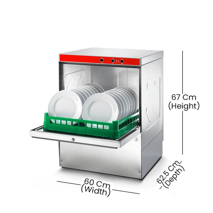 Comenda RB45-1 Red Line Electric Under Counter Dish Washer, Power 230V 50Hz 1-phase - HorecaStore