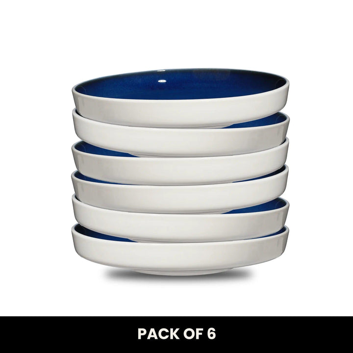 Don Bellini Mirage 7.25"/18cm White Round Porcelain Deep Plate - HorecaStore