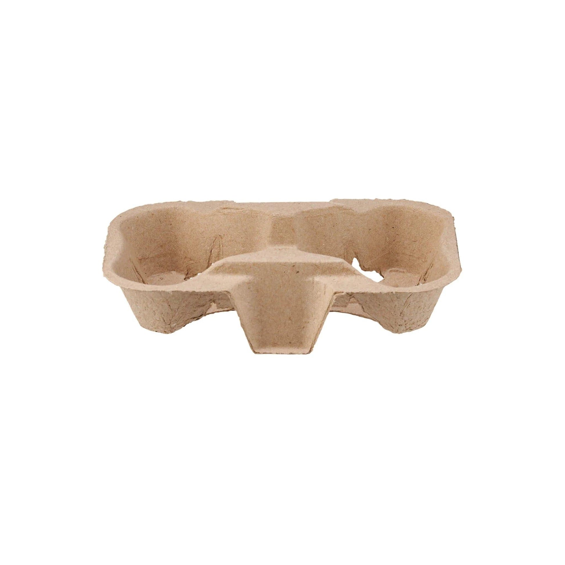 Free Plastik FPD1006 Corrugated Paper Cup Holder For 2 Cups 600pcs - HorecaStore