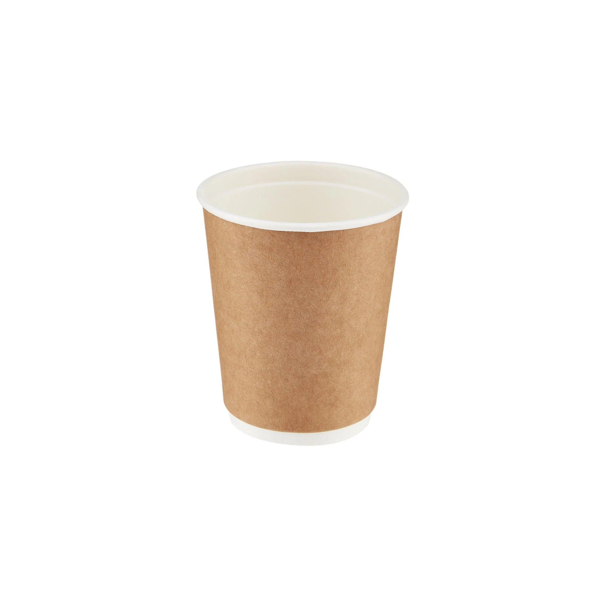 Free Plastik FPD1001 8oz Double Walled Paper Cup 500pcs, Ø8 X H9.2 cm - HorecaStore