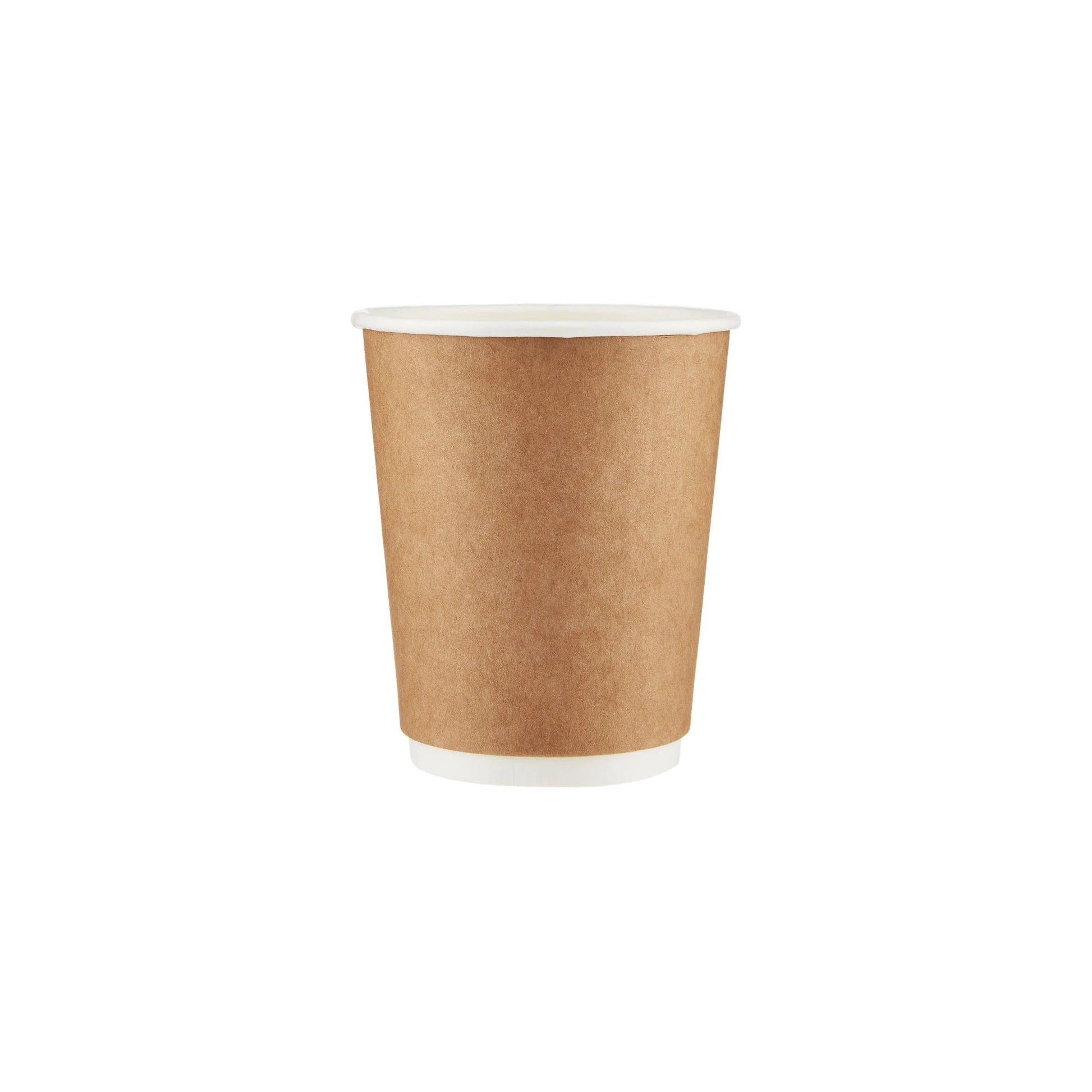 Free Plastik FPD1001 8oz Double Walled Paper Cup 500pcs, Ø8 X H9.2 cm - HorecaStore