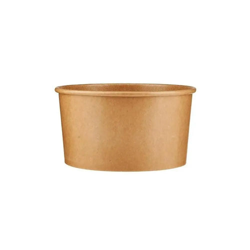 Free Plastik FPD1011 32 oz Paper Salad Bowl Without Lid 360Pcs, Ø15 X H8 cm