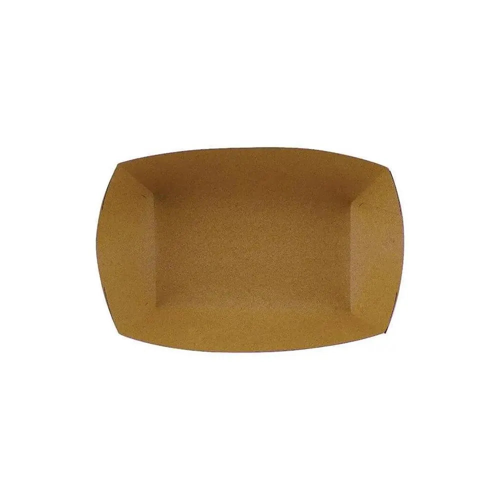 Free Plastik FPD1018 Paper Boat Tray Large 600pcs, 24 X 9.5 X 6 cm