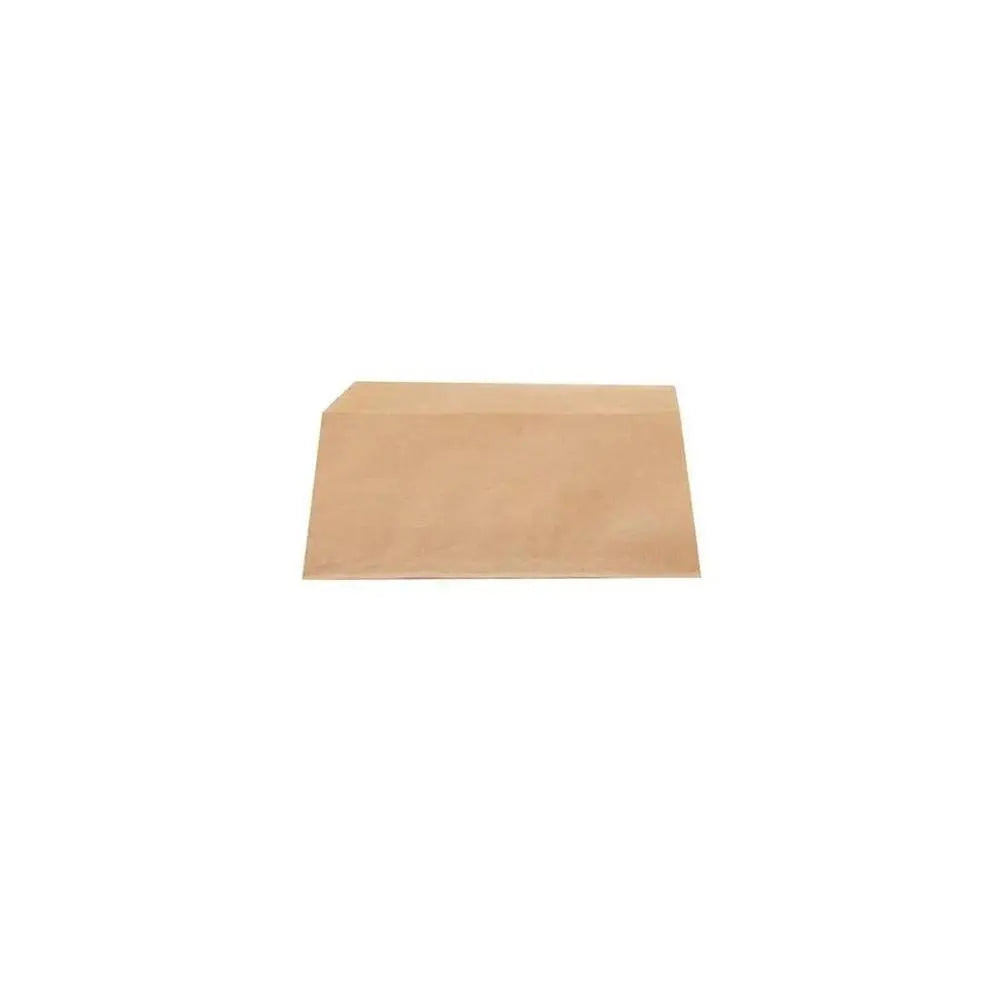 Free Plastik FPD1028 Plain Small Paper Pocket Wrap 1000pcs, 12 X 12 cm