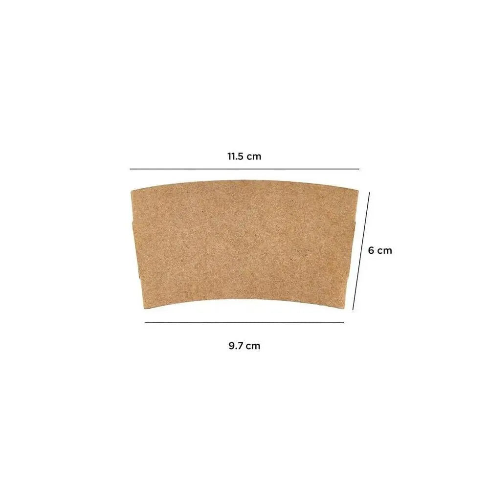 Free Plastik FPD1034 Sleeves For 8 oz Paper Cups 1000pcs, Ø6 X H7 cm