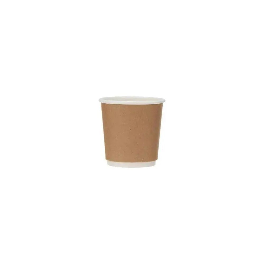 Free Plastik FPD1039 4 oz Double Wall Paper Cup 1000pcs, Ø6 X H6.5 cm