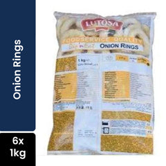 Lutosa Frozen Onion Rings 6 x 1 Kg