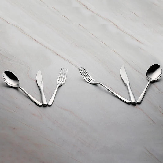Furtino Anthem 18/10 Stainless Steel Dessert Knife 4 mm, Length 21 cm, Pack of 6