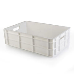 THS Plastic Closed Crate L 600 x W 400 x H 170mm White