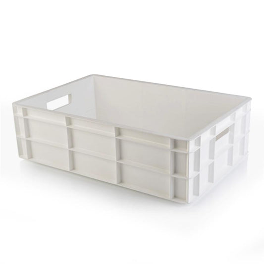 THS Plastic Closed Crate L 600 x W 400 x H 170mm White
