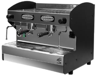 Espresso 2 Group Coffee Machine, 3 kW, 66 x 54 x 54 cm