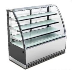 هونثينك CS-1000E3، خِزانة عَرض الكيك المنحنية مع 3 أرفف، 600 وات، 90 × 70 × 130 سم