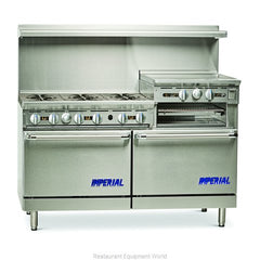 Imperial IR-6-RG24 60'' Gas Range Restaurant 6 Open Burners, 302,000 BTU