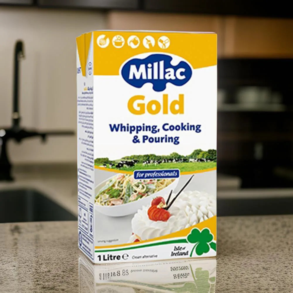 millac gold 33 5 uht whipping cream 12 x 1l