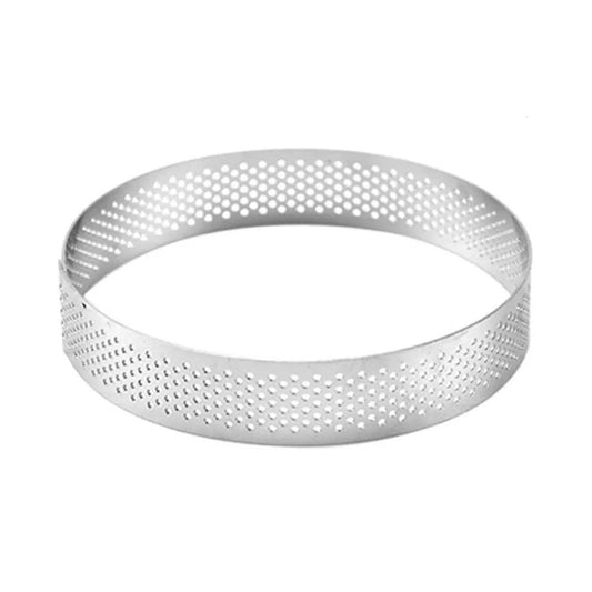 Greens Perforated Tart Ring Round Ø 7 x 2 cm   HorecaStore