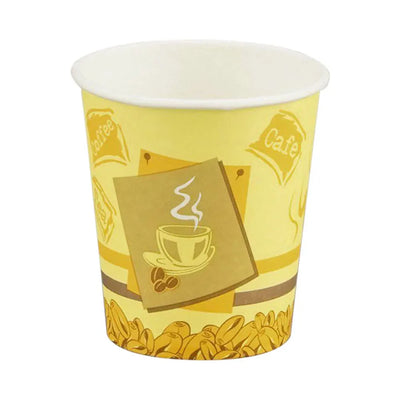 hotpack printed paper cup without handle 200 ml 1000 pcs