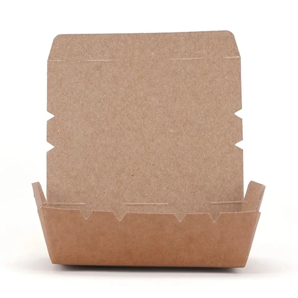 hotpack kraft lunch box without window 12 x 9 x 4 cm 150 pcs