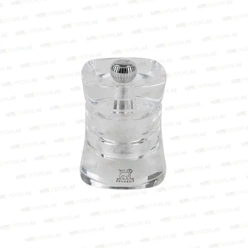 Peugeot Baltic Manual Salt Mill Adjustable Grinder Acrylic, Clear, 8cm