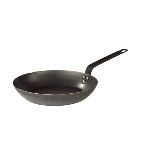 Pujadas Spain P135120 Black Steel Lyonnaise Fry Pan, D20 cm