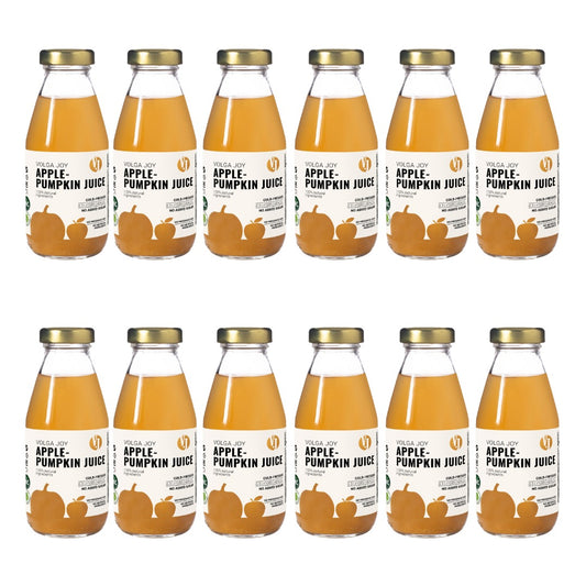 Volga Joy 4610226001581 Apple & Pumpkin Juice 300ml, Pack of 12/Box