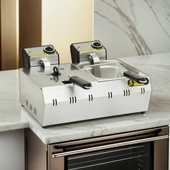 Tribeca 5+5 Double Electric Fryer , 5500 W