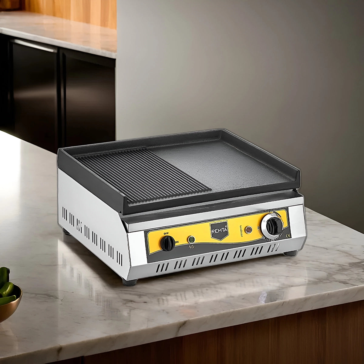 Tribeca Gas Burner Casting Grill, 2000 W