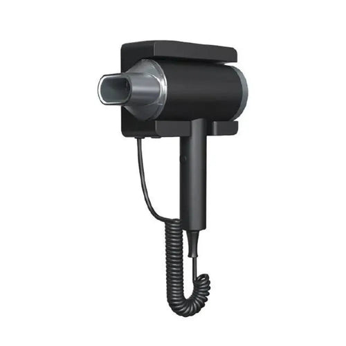 Winzi Wall Mounted Hair Dryer Without Shaver Socket - Black Color