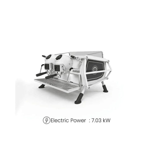 Sanremo Cafe Racer Black & White Multi-Boiler Espresso Machine 2 groups