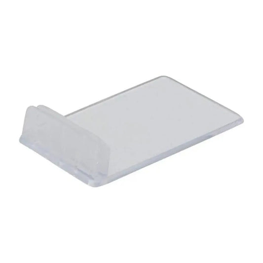 Securit® Acrylic Tag Holder Only (Tag Not Included) H 1 X W 4 X D 0.6 Cm, Acrylic, Set of 10