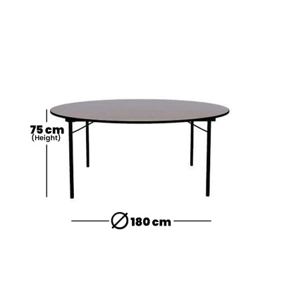 Wheelmate USA BYF 180-OS Standard Banquet Table
