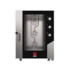 Tecnoeka Electric Combi Oven with Electromechanical Panel, 15.4 kW, Cpty 10 Trays, 85 x 104.1 x 113 cm