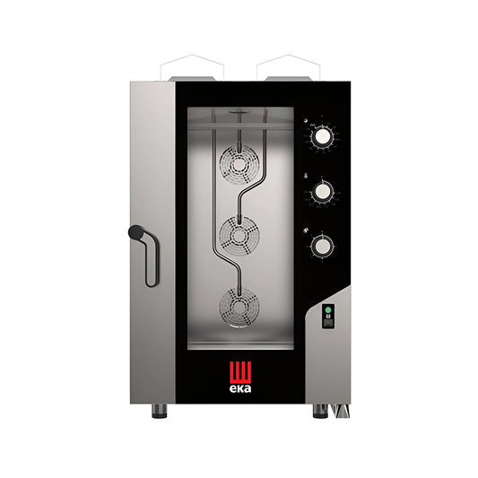 Tecnoeka Electric Combi Oven with Touch Screen, Cpty 11 Trays, 19 kW, 73 x 84.9 x 113 cm