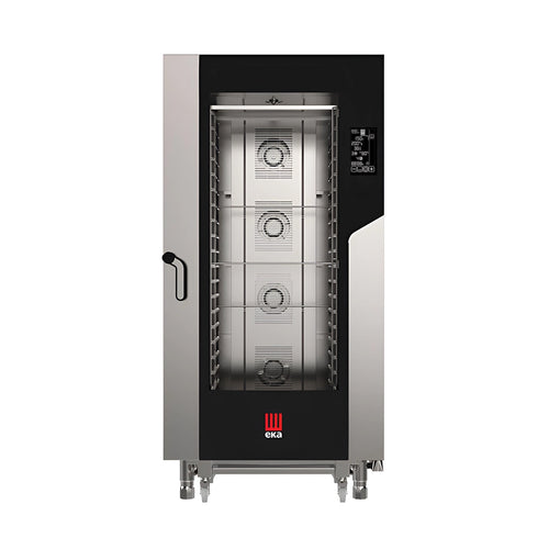 Tecnoeka Electric Combi Oven with Touch Screen, Cpty 20 Trays, 31 kW, 93 x 103.5 x 190 cm