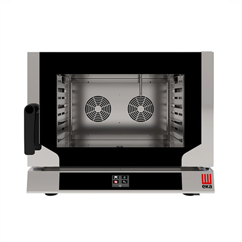Tecnoeka Electric Combi Oven with Touch Screen, Cpty 4 Trays, 3.4 kW, 78.4 x 75.2 x 63.4 cm