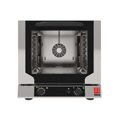Tecnoeka Electric Convention Oven, Cpty 4 Trays, 2.8 kW, 59 x 69.5 x 59 cm