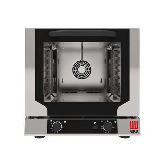 Tecnoeka Electric Convention Oven, Cpty 4 Trays, 2.8 kW, 59 x 69.5 x 59 cm