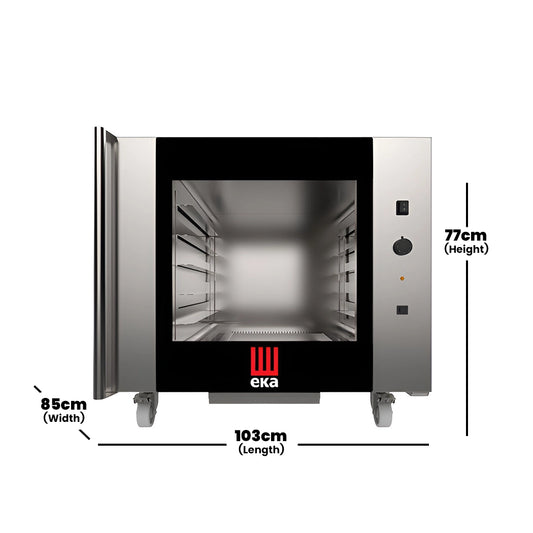 Tecnoeka Electric Proofer for Ovens, Cpty 10 Trays, 2.4 kW, 85 x 103 x 77 cm