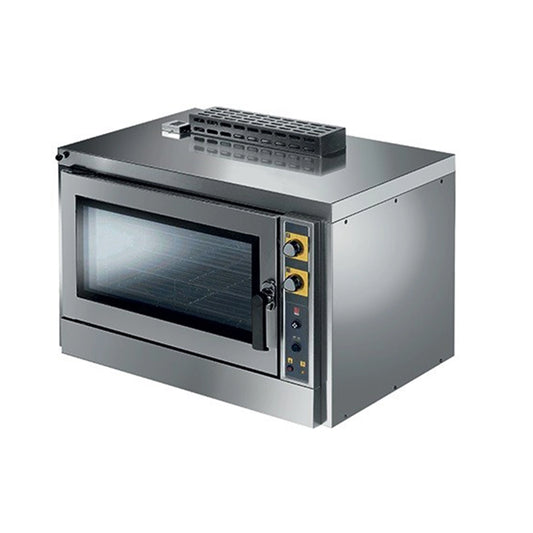 Tecnoeka Gas Convention Oven with Humidification, Cpty 4 Trays, 0.28 kW, 96 x 76 x 74 cm