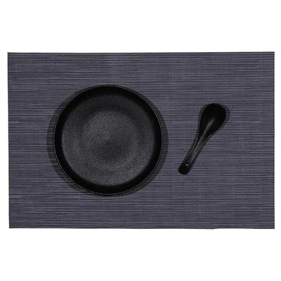 Wundermaxx 951.240 Poly Vinyl Placemat Grey 30.5 X 45.7 cm, Pack of 10