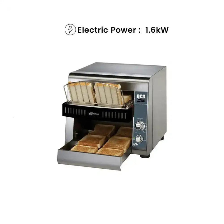 star manufacturing usa qcs2 350 bread toaster conveyor type standby switch stainless steel 36 2 x 47 9 x 33 6 cm