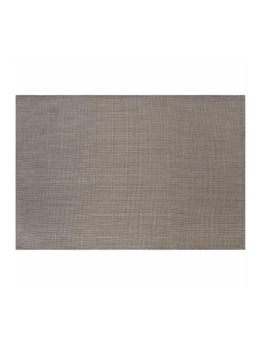 PLACEMAT FINE BAND BROWN - thehorecastore