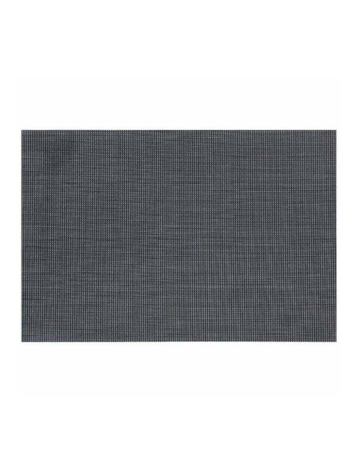 PLACEMAT FINE BAND BLACK & WHITE - thehorecastore