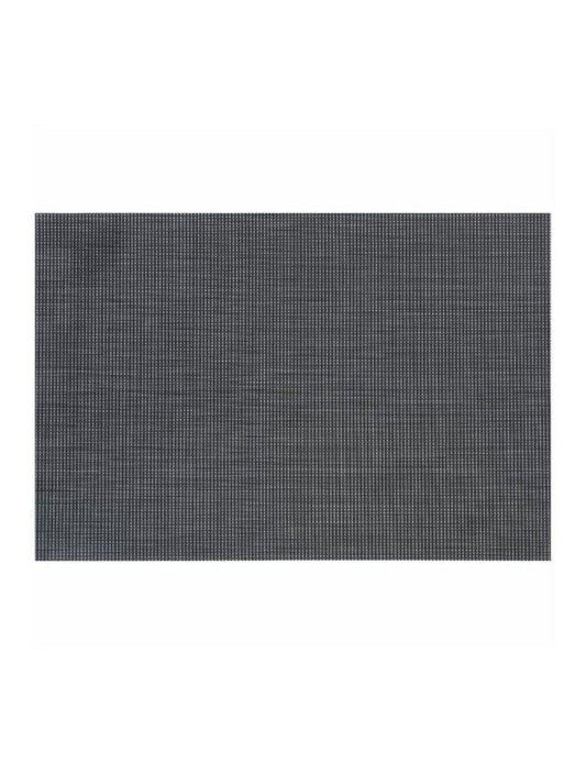 PLACEMAT FINE BAND BLACK & WHITE - thehorecastore