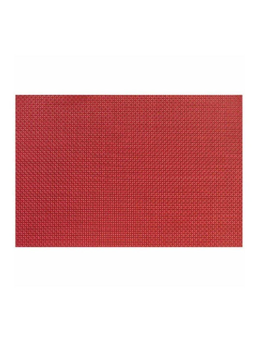 PLACEMAT WIDE BAND BURGUNDY - thehorecastore