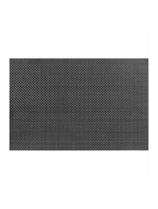 PLACEMAT WIDE BAND BLACK - thehorecastore
