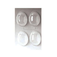 Paderno 47865-66 Polyethylene Chocolate Egg Mould, L 8 x W 6 cm