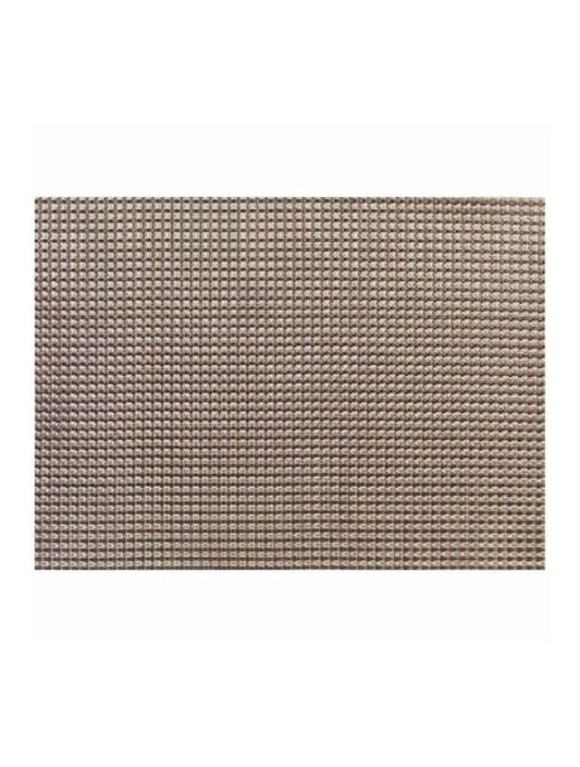 PLACEMAT WIDE BAND BROWN-GOLD - thehorecastore